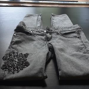 Express Jean detailed  denim jeggings